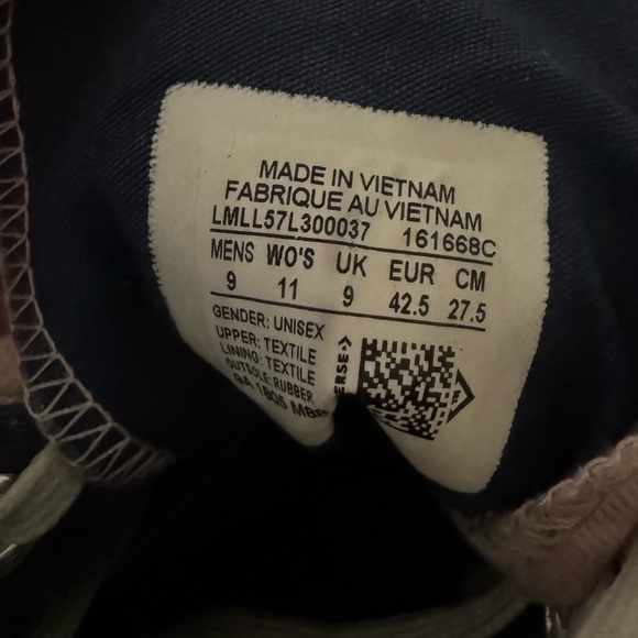 Men’s Converse pink size 9 - Picture 4 of 4